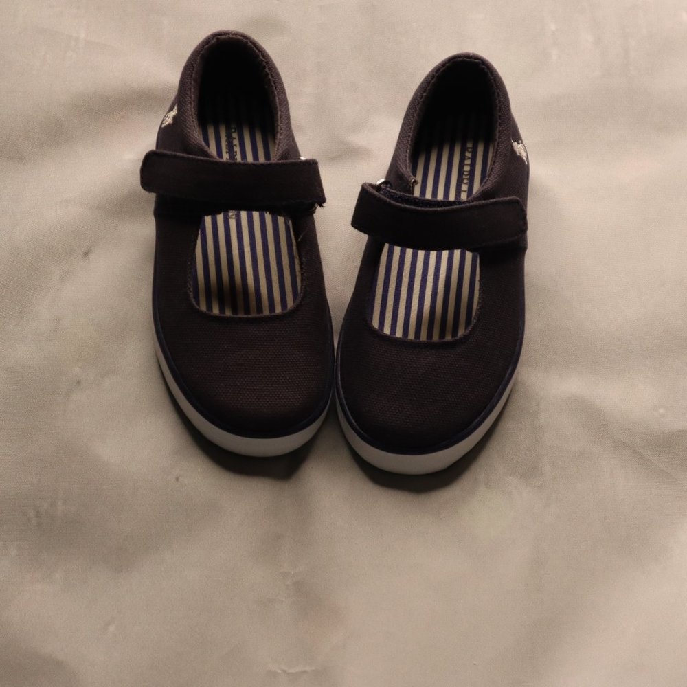 Ralph Lauren Denim Mary Janes